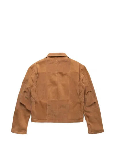 拼贴设计拉链夹克