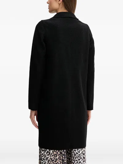 Ouí Button Coat In Black