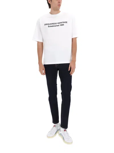 Dsquared2 Teddy Jeans In Blue