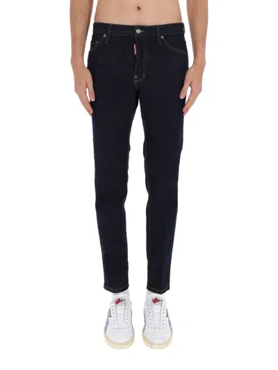 Dsquared2 Teddy Jeans In Blue