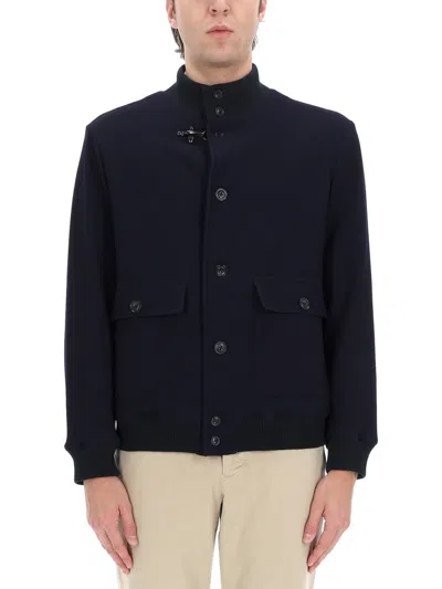 Fay Classic Sports Jacket For Men In Blue