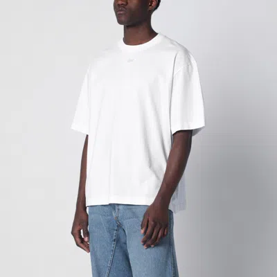 Off-white Graphic Print Relaxed Fit Short Sleeve T-shirt In White