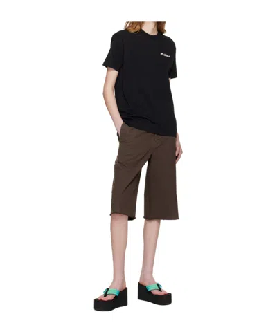 Off-white Shadow Logo T-shirt In Black