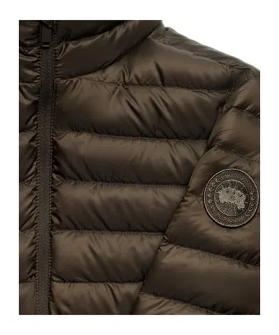 Canada Goose Aethera Jacket Tonal Label In Brown