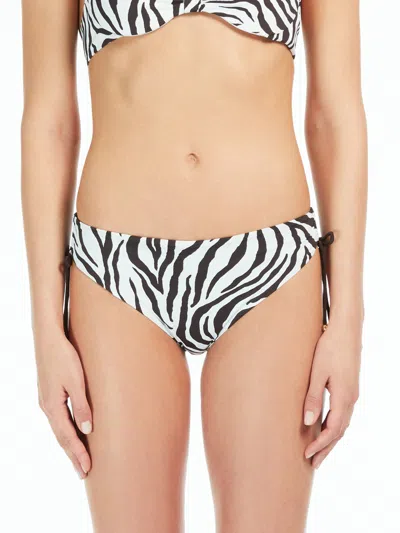 Max Mara Printed Nylon Briefs In Multi