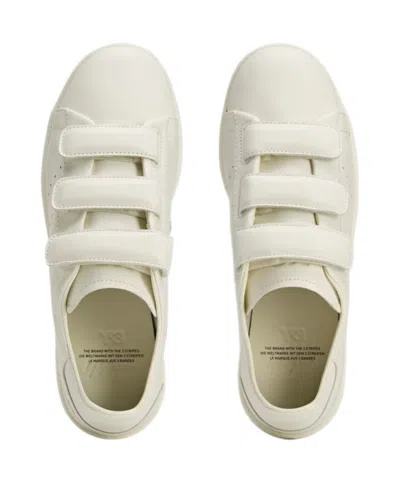 Y-3 Stan Smith Hook-and-loop Shoes In White
