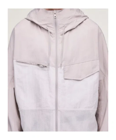 Y-3 Hooded Jacket Long Sleeves Chest Pocket In Purple