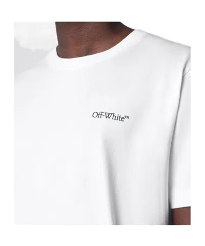 Off-white Ss22 Printing Round Neck Pullover Short Sleeve Ordinary Version White In White