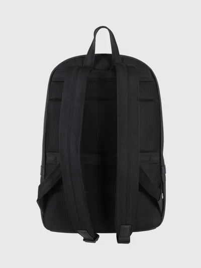 Hugo Boss Polyester Backpack In Black