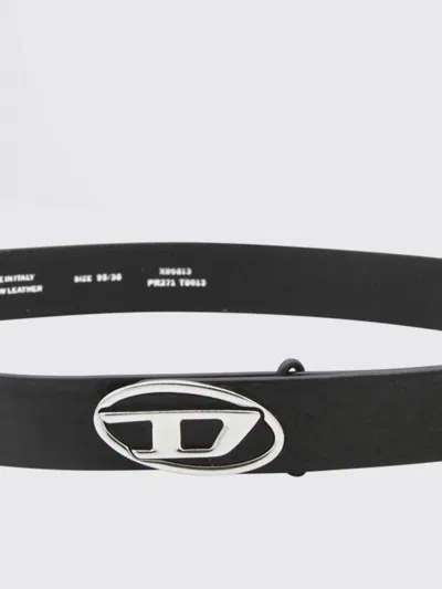 Diesel Black B-1dr-layer Belt In Black