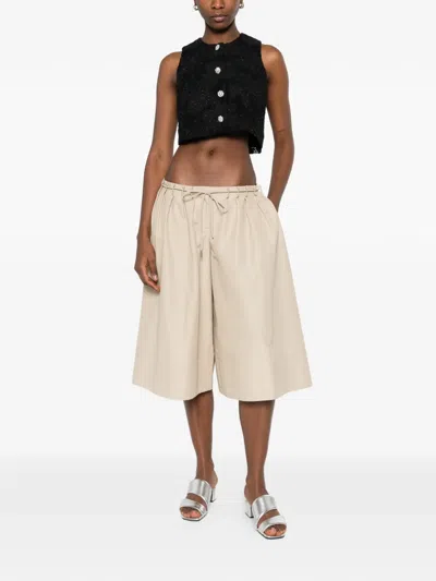 Sandro Button-embellished Top In Black
