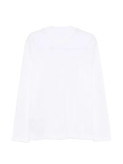 Eleventy Long-sleeve T-shirt In White