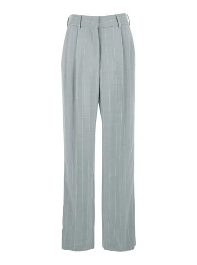 Blazé Milano Stripe-pattern Trousers In Multi