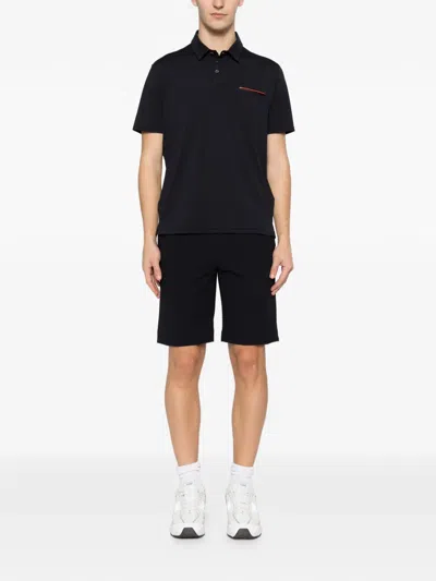 Rrd Button Shorts In Blue