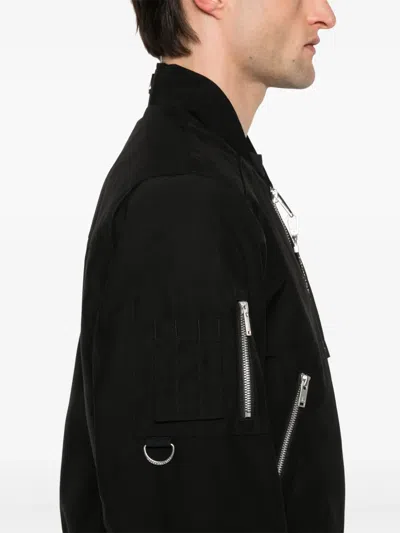 Moose Knuckles Courville Bomber Jacket For Men In Black