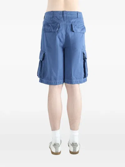 Erl Belt-loop Pocket Shorts In Blue