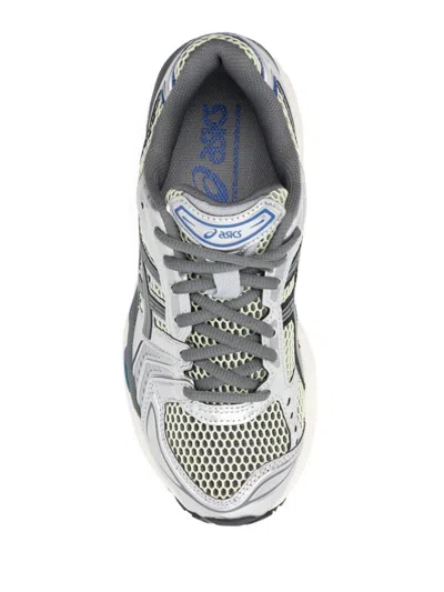 Asics Valentino Garavani Vlogo Signature Leather Thong Sandals In Gray