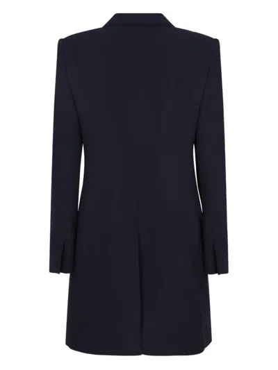 Givenchy Voyou Coat In Blue