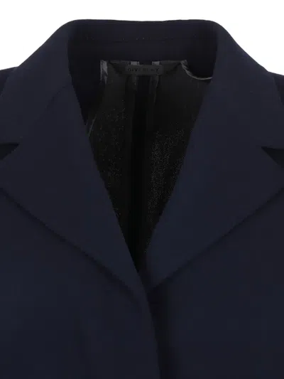 Givenchy Voyou Coat In Blue