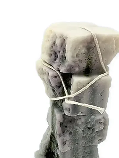 Malte Van Der Meyden Layered Stack Candle In Multi