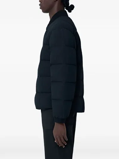 Moos Studio Padded Quilted Jacket In Black
