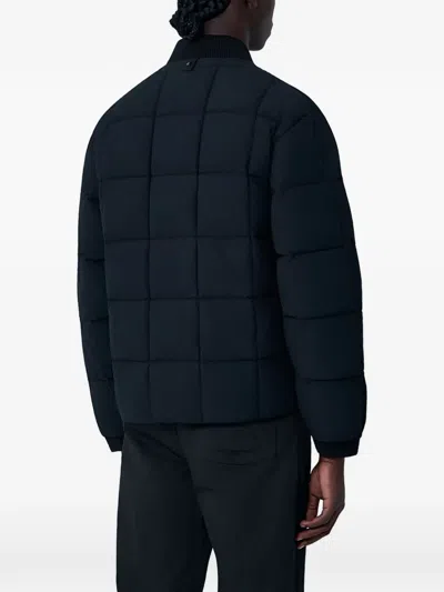 Moos Studio Padded Quilted Jacket In Black