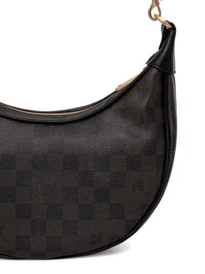 Joop Checked Shoulder Bag In Black