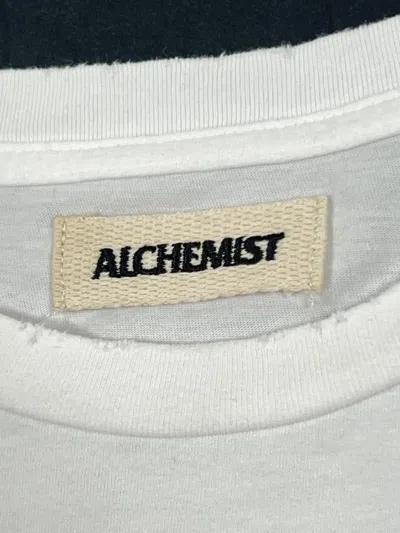 Alchemist Logo-print T-shirt In White