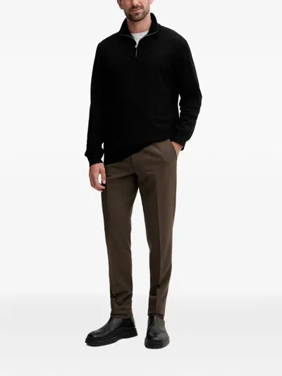 Lindberg Half-zip Sweater In Black