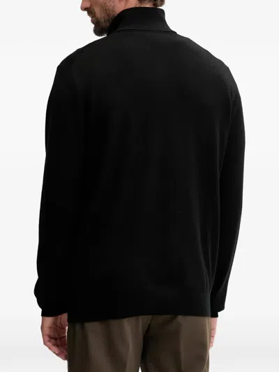 Lindberg Half-zip Sweater In Black