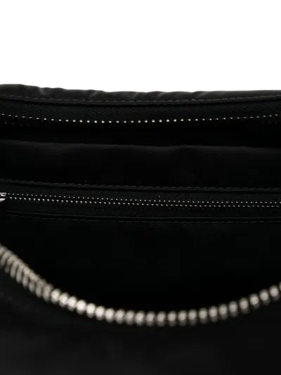 Rick Owens Gemini Shoulder Bag Adjustable Strap Hardware In Black