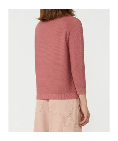 Max Mara Cotton Sweater In Pink