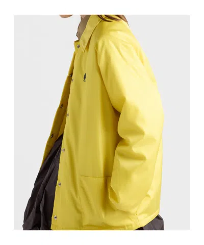 Prada Re-nylon Blouson Jacket In Yellow