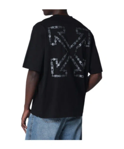 Off-white Men Black 3d Arrow Spray T-shirt, S Luxury T-shirts For Men Darveys