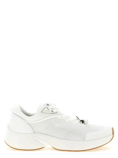 Jimmy Choo Solid Color Sneakers In White