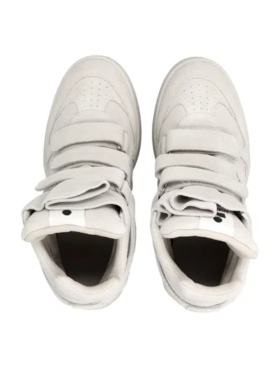 Isabel Marant Im3 High Top Sneakers In White