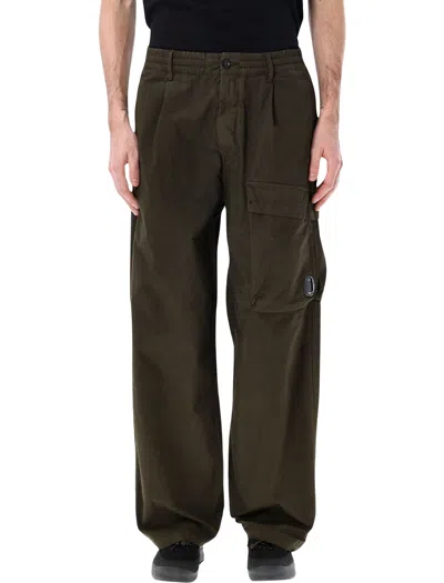 C.p. Company Cargo Trousers Microreps Fabric Side And Back Pockets In Multi