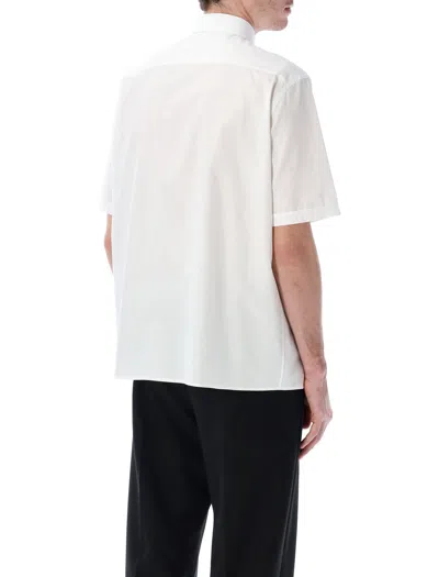 Fendi Shirt Boxy Popeline In White