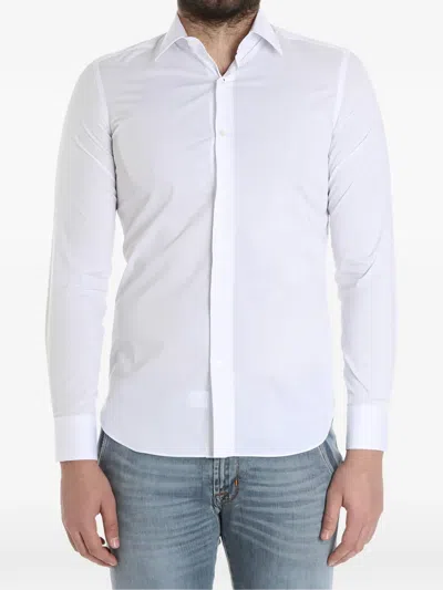 Ungaro Button Pointed-collar Shirt In White