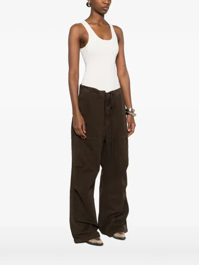 Entire Studios Sleeveless Bodysuit In Neutral