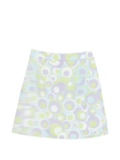 Vivetta Zip Mini Skirt In Multi