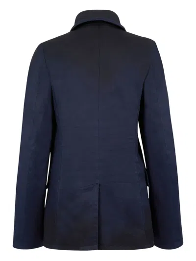 Dsquared2 Button Sailor Peacoat In Blue