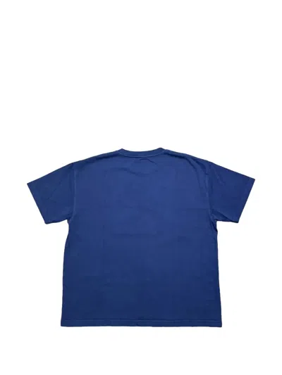Sp5der Souvenir Web Logo T-shirt In Blue