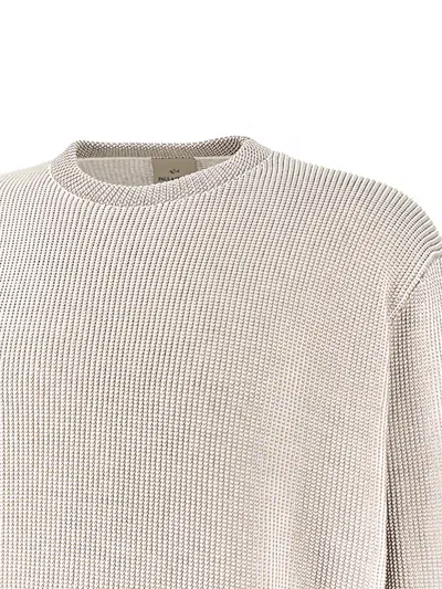 Paul & Shark Piuma Feather-light Cotton Sweater In Gray