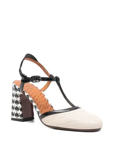 Chie Mihara Mahedi Patterned Sandals In Neutral