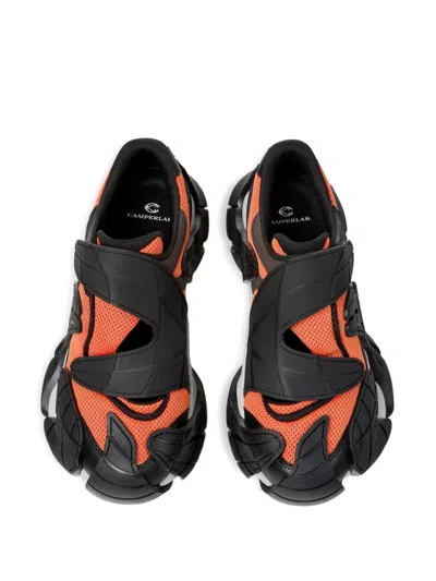 Camperlab Touch-strap Tormenta Trainers In Orange