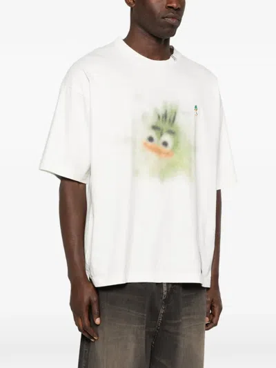 Miharayasuhiro Graphic-print T-shirt In White
