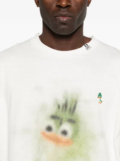 Miharayasuhiro Graphic-print T-shirt In White