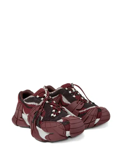 Camperlab Tormenta Textured Sneakers In Red