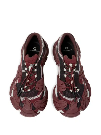 Camperlab Tormenta Textured Sneakers In Red